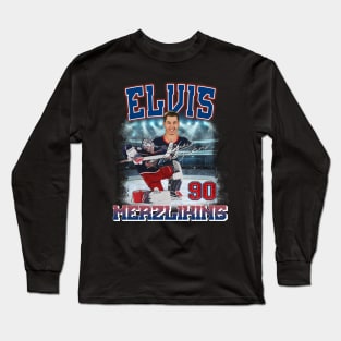 Elvis Merzlikins Long Sleeve T-Shirt